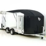 Debon Kofferanhänger Roadster C1000 200x500x200 cm 3,5t schwarz-Neu