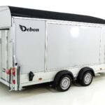 Debon Kofferanhänger Roadster C1000 200x500x200 cm 3,5t schwarz-Neu