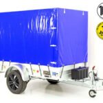 ‚-Anhänger „Edition 35“ 125x250cm 1300kg | Typ 4.13 | Hochplane 160cm – Blau-Neu