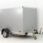 Vezeko Koffer-Absenkanhänger 157x268cm Höhe: 164cm 1,5t | Schwarz-Neu