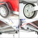 . Vezeko Absenkanhänger 162x272x155 1,3t Hochplane silber-Neu