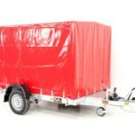 . Vezeko Absenkanhänger 162x272x155 1,3t Hochplane silber-Neu