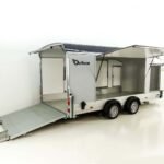Debon Kofferanhänger Roadster C1000 200x500x200 cm 3,5t grau-Neu