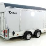 Debon Kofferanhänger Roadster C1000 200x500x200 cm 3,5t grau-Neu