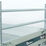 Debon Heckkipper 155x305cm 2,0t E‑Pumpe Gitter 60cm Aktion Neu