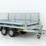 Debon Heckkipper 155x305cm 2,0t E‑Pumpe Gitter 60cm Aktion Neu