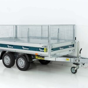 Debon Heckkipper 155x305cm 2,0t E‑Pumpe Gitter 60cm Aktion Neu