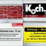 Motorradanhänger 150x250cm 750kg | Typ U6M | SR | Angebot-Neu