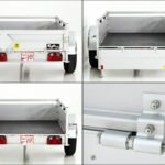 ‚-Anhänger „Edition 35“ 125x250cm 1300kg | Typ 4.13 | Hochplane 160cm Gelb-Neu