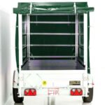 ‚-Anhänger „Edition 35“ 125x250cm 1300kg | Typ 4.13 | Hochplane 160cm – Grün-Neu
