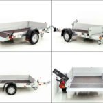 Vezeko Absenkanhänger 127×246 cm 750 kg | Bordwandaufsatz-Neu