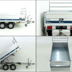 Debon Heckkipper 155x305cm 2,0t | E-Pumpe | BWA-Neu