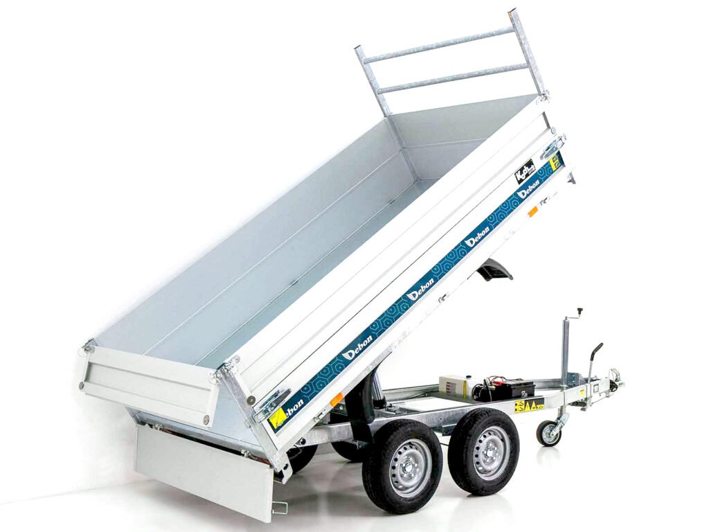 Debon Heckkipper 155x305cm 2,0t | E-Pumpe | BWA-Neu