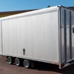 Vezeko Autotrailer Cargo Race Master 230×550 cm H210 cm 3,5t | E-Winde | silber-Neu