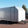 Vezeko Autotrailer Cargo Race Master 230×550 cm H210 cm 3,5t | E-Winde | silber-Neu