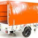 ‚-Anhänger „Edition 35“ 125x250cm 1300kg | Typ 4.13 | Hochplane 160cm – Orange-Neu